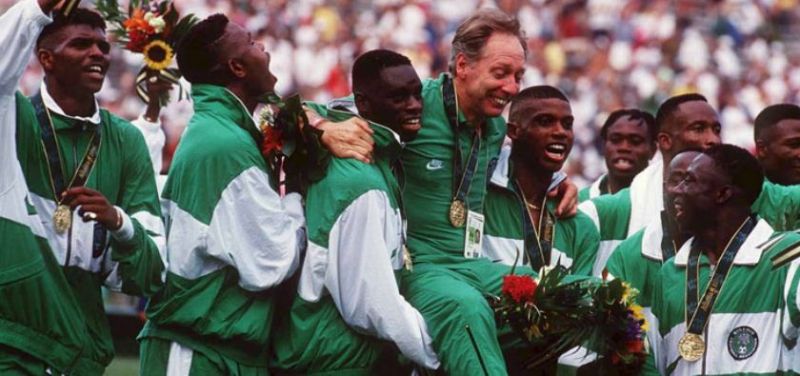 Nigeria Football team in Atlanta Olympics 1996