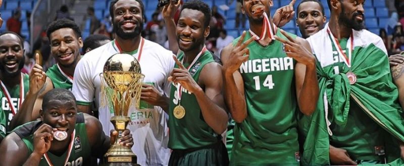 Nigeria basket ball players